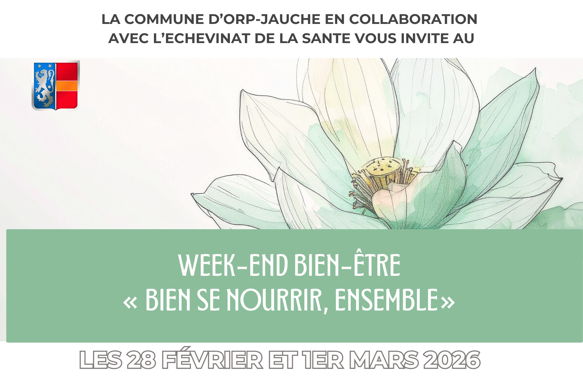 Week-end Bien-Être à Orp-Jauche : « Bien se nourrir, ensemble »