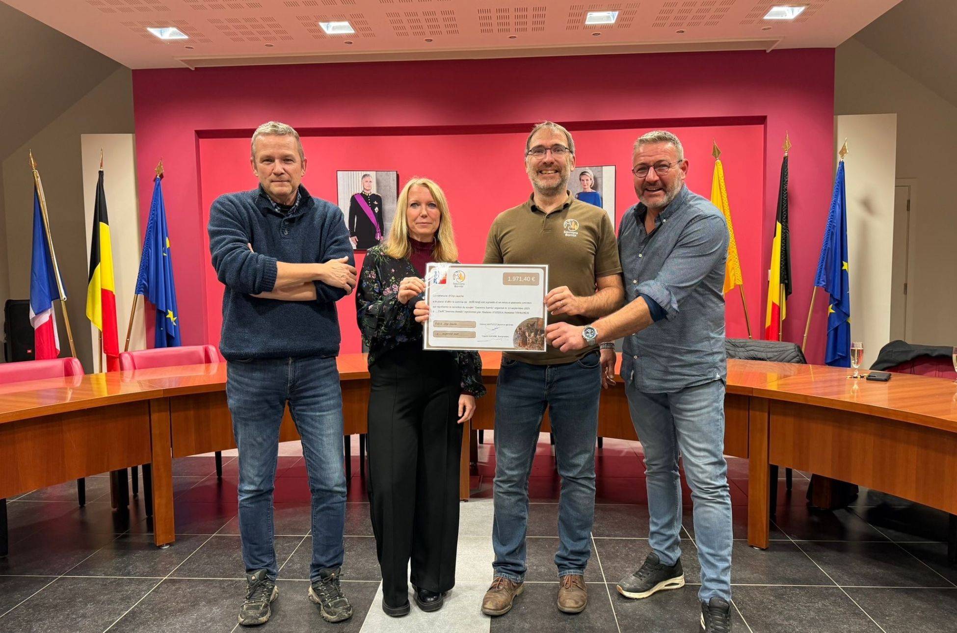 Un bel élan de solidarité au profit de ASBL Sauvons Bambi