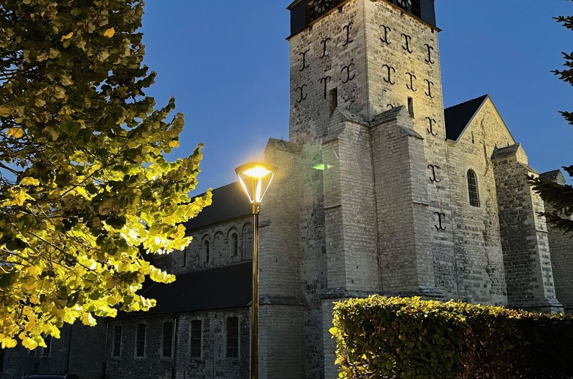 Rénovation de l’éclairage public aux abords de l’église Saint-Martin & Adèle