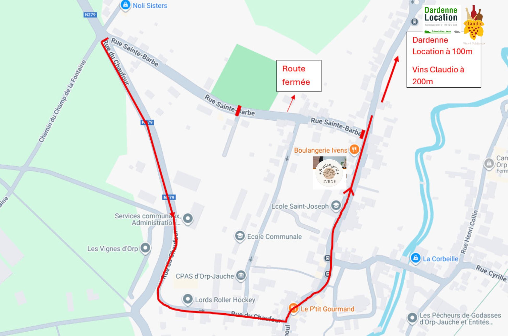 Travaux rue Sainte-Barbe : les commerces restent accessibles