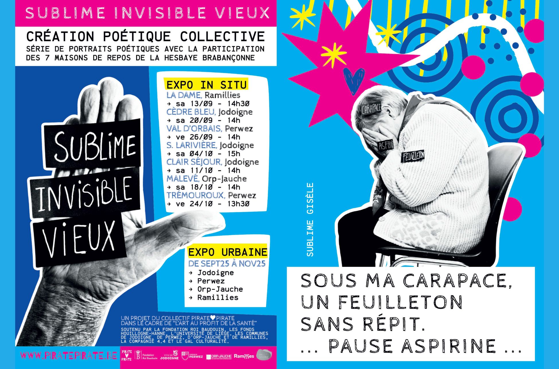 Sublime Invisible Vieux – quand les mots et les visages redonnent éclat à nos aînés